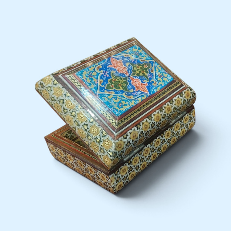 جعبه جواهرات خاتم مدل زیر و رو
