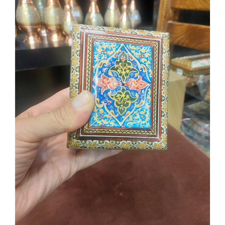 جعبه جواهرات خاتم مدل زیر و رو
