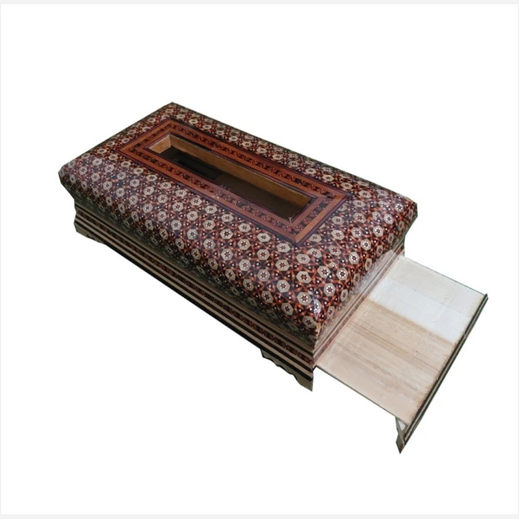 جعبه دستمال کاغذی خاتم مدل بلک اعلا
