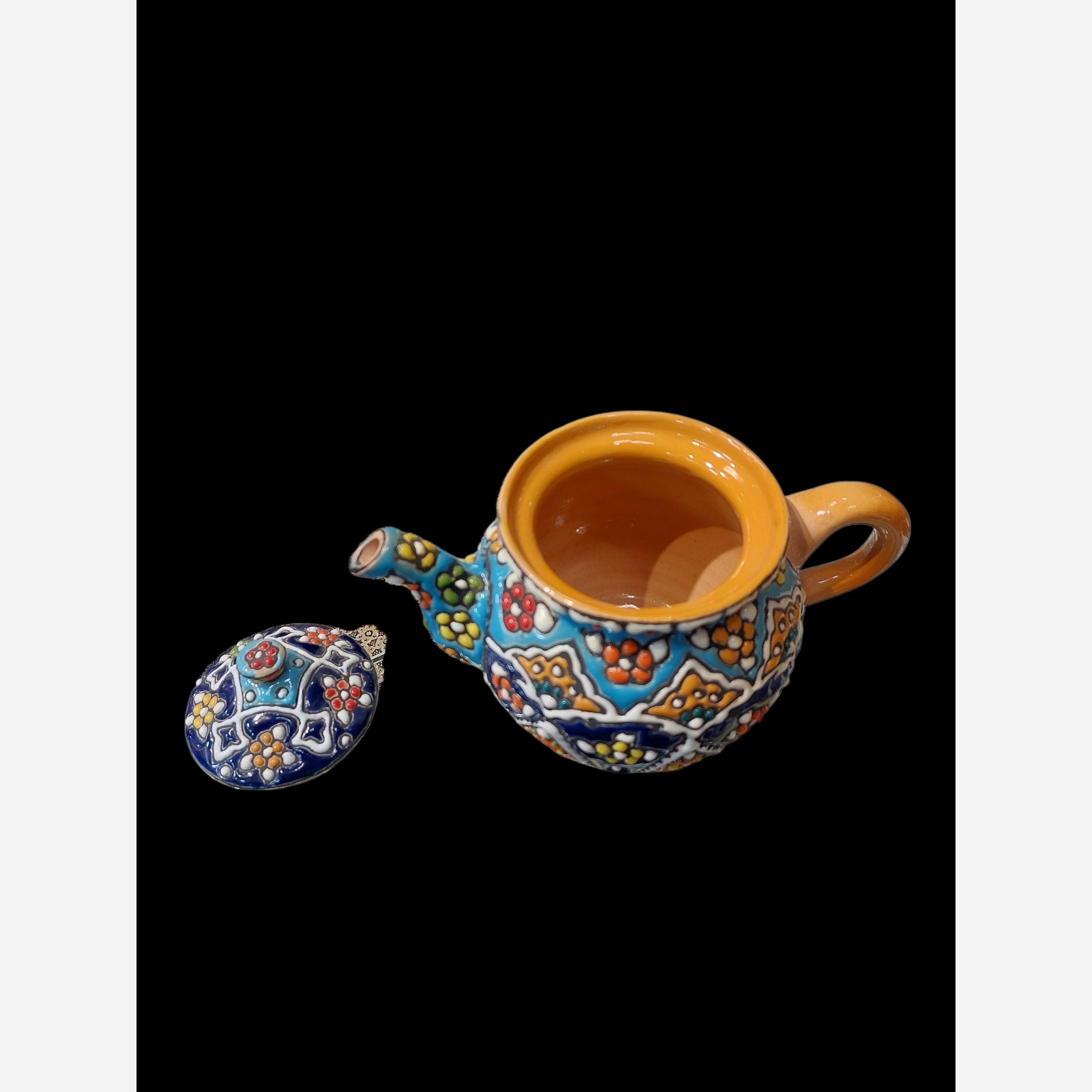قوری میناکاری مدل بوستان