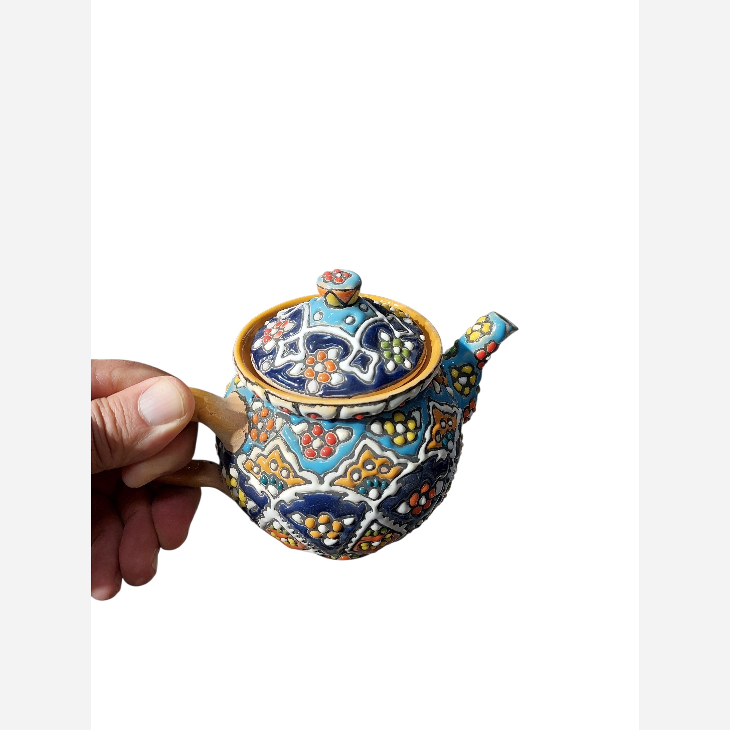 قوری میناکاری مدل بوستان
