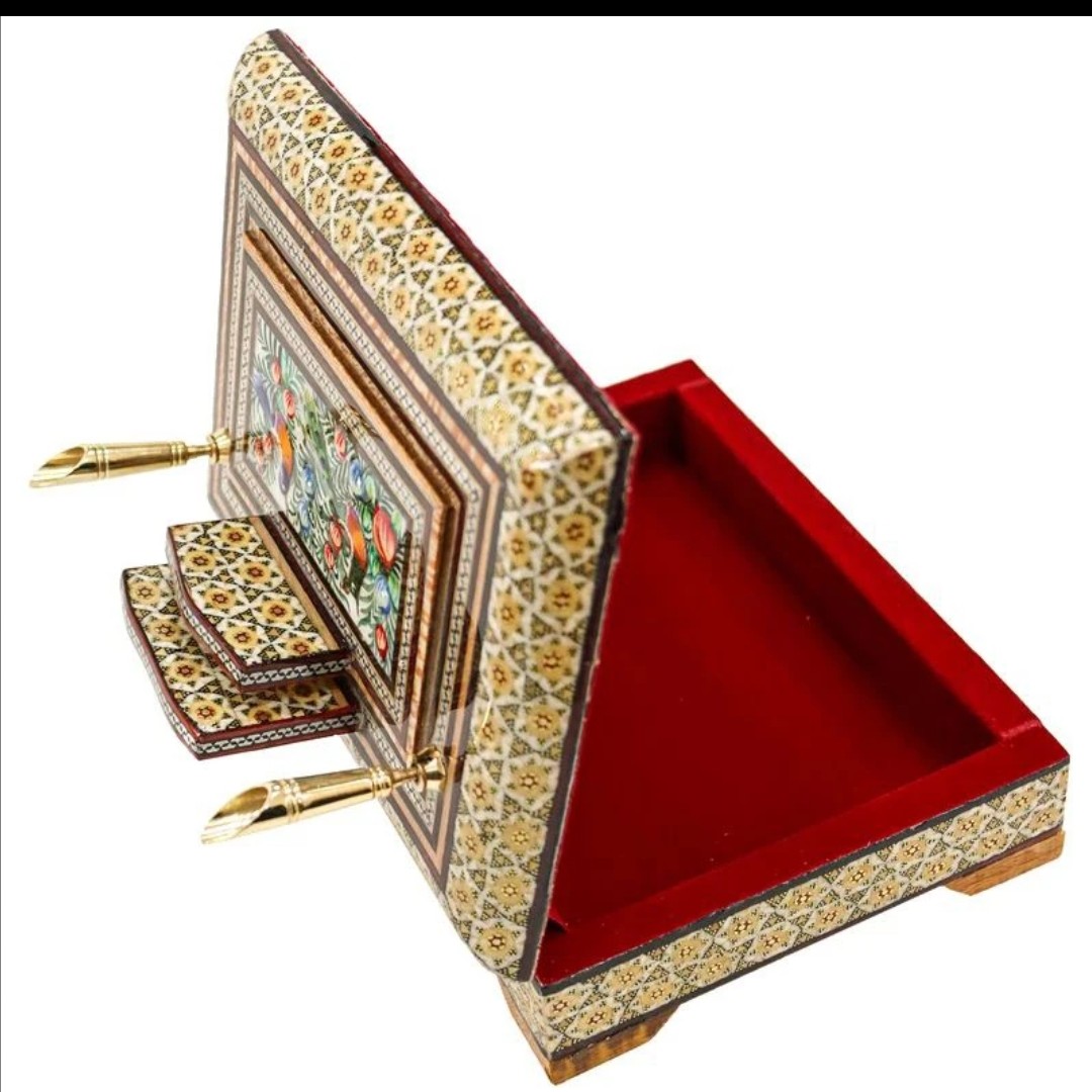 قلمدان در دار خاتم کاری