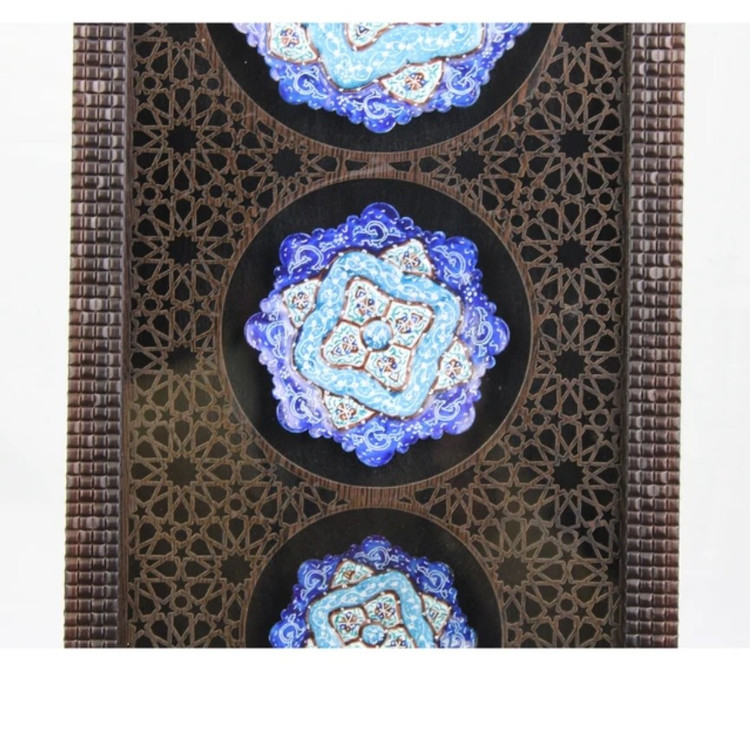 تابلوی میناکاری مدل 3 عددی مشبک