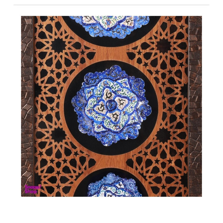 تابلوی میناکاری مدل 3 عددی مشبک