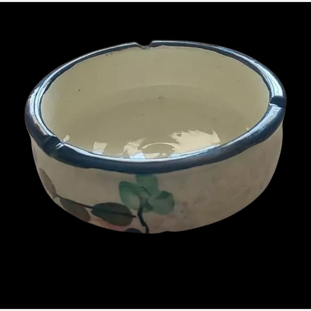 زیرسیگاری سفالی مدل ابر و باد