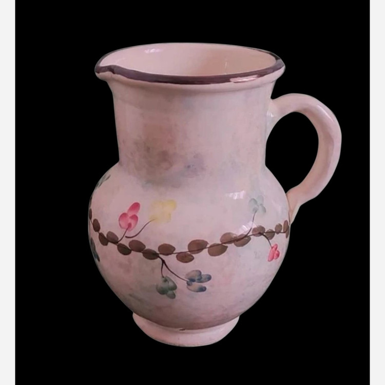 پارچ آب سفالی مدل ابر وباد