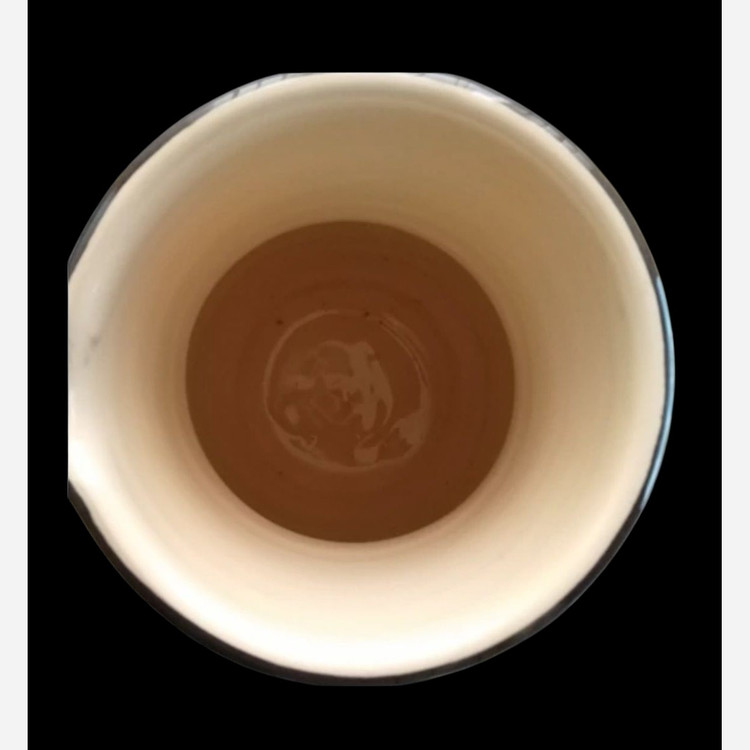 پارچ آب سفالی مدل ابر وباد