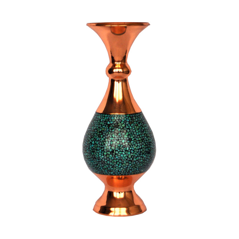 گلدان ۱۶ سانتی فیروزه کوبی