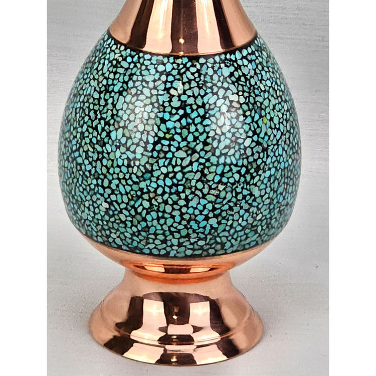 گلدان ۲۰ سانتی فیروزه کوبی