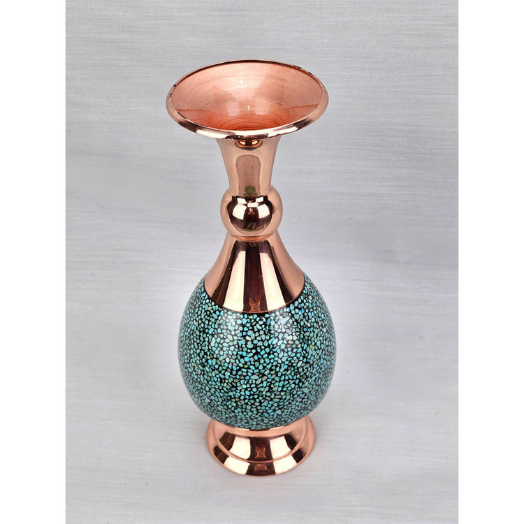 گلدان ۲۰ سانتی فیروزه کوبی